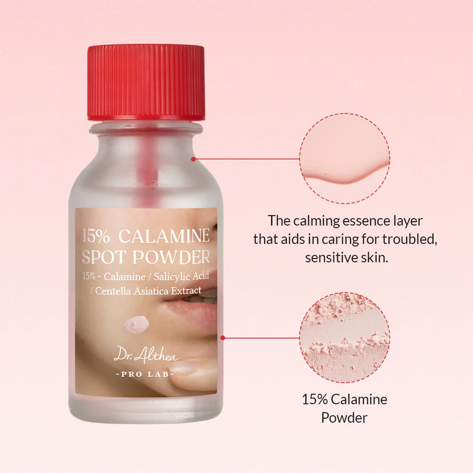 Dr. Althea - 15% calamine spot powder 15ml