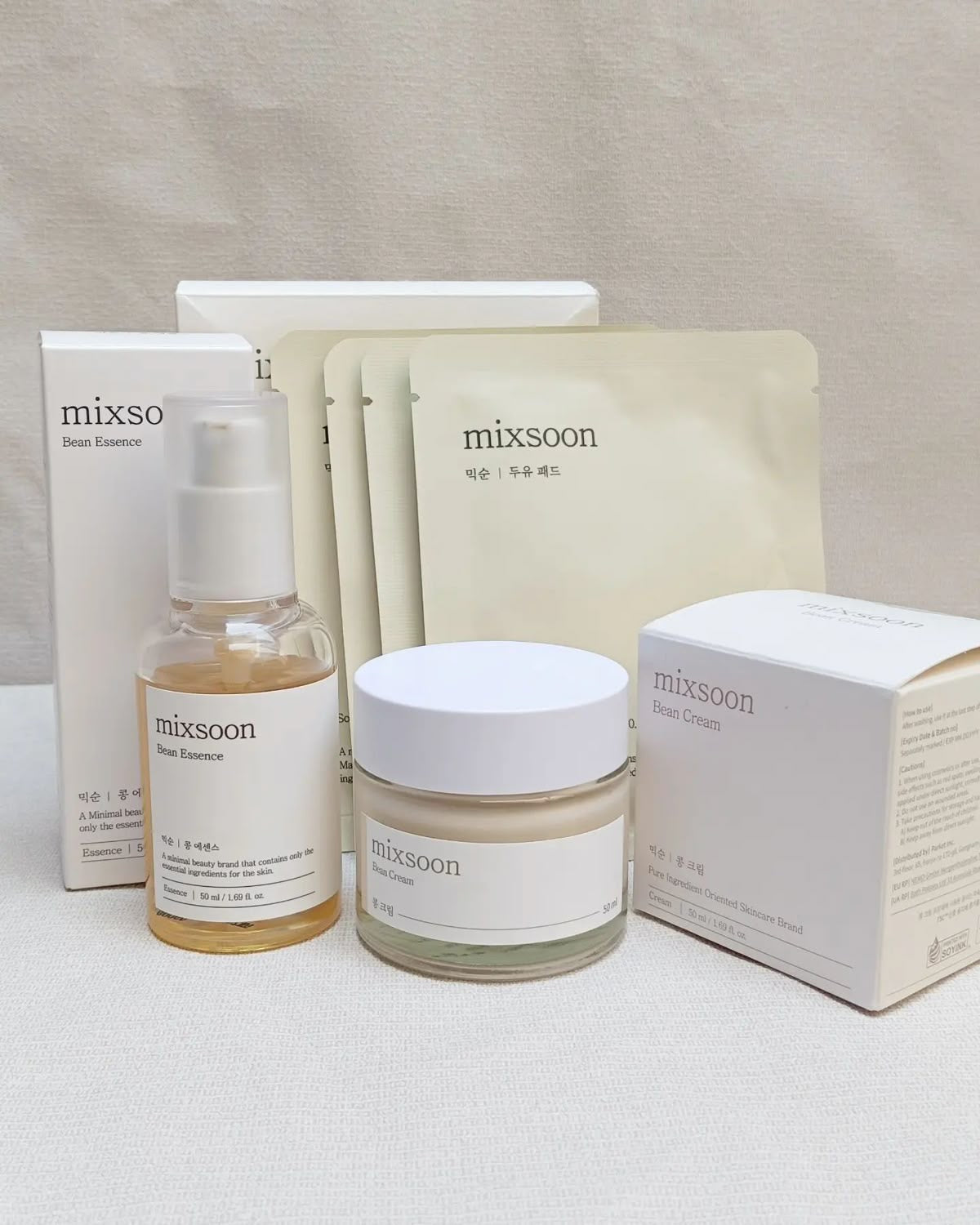 MIXSOON- Bean Essence + Bean Cream